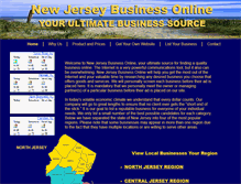 Tablet Screenshot of njbusinessonline.net